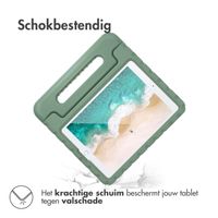 imoshion Kidsproof Backcover met handvat Apple iPad 9 (2021) 10.2 inch / iPad 8 (2020) 10.2 inch / iPad 7 (2019) 10.2 inch - Olive Green