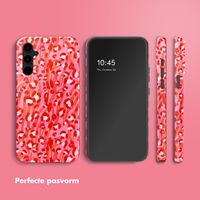 Selencia Vivid Tough Backcover Samsung Galaxy A34 - Wild Spots Lipstick