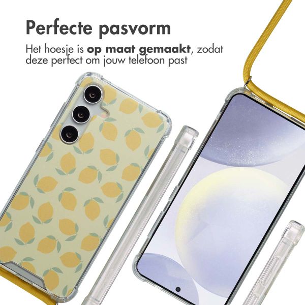 imoshion Design hoesje met koord Samsung Galaxy S24 - Citrus Dream
