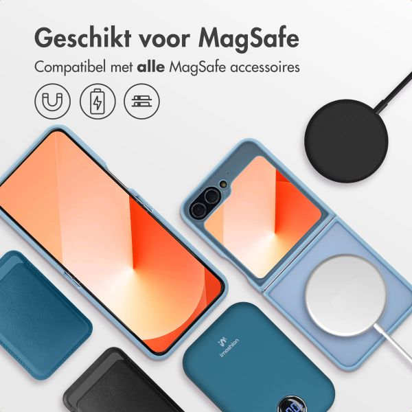 imoshion Color Guard Backcover met MagSafe Samsung Galaxy Z Flip 6 - Lichtblauw