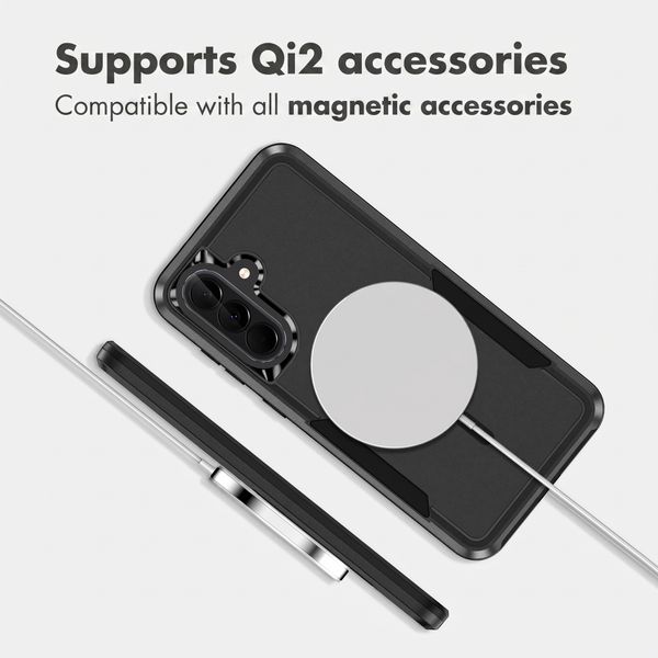 imoshion Back Cover with MagSafe Samsung Galaxy A37 (5G) - Black