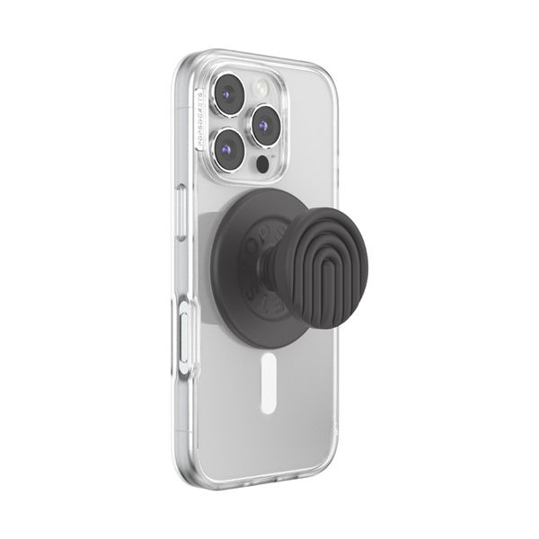 PopSockets PopGrip MagSafe Round - Curves Slate