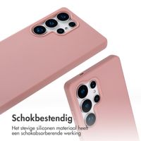 imoshion Siliconen hoesje met koord Samsung Galaxy S25 Ultra - Sand Pink