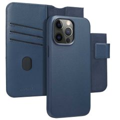 Accezz 2-in-1 Leather Wallet Case with MagSafe Apple iPhone 15 Pro Max - Nightfall Blue