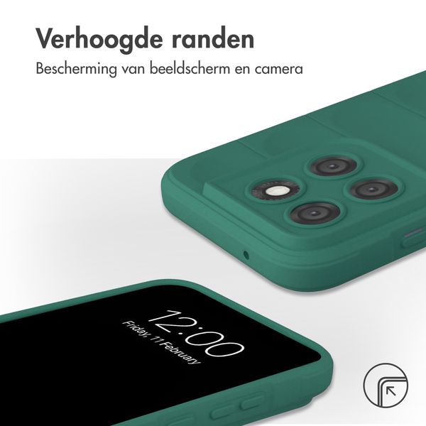 imoshion EasyGrip Backcover Motorola Moto G77 - Donkergroen