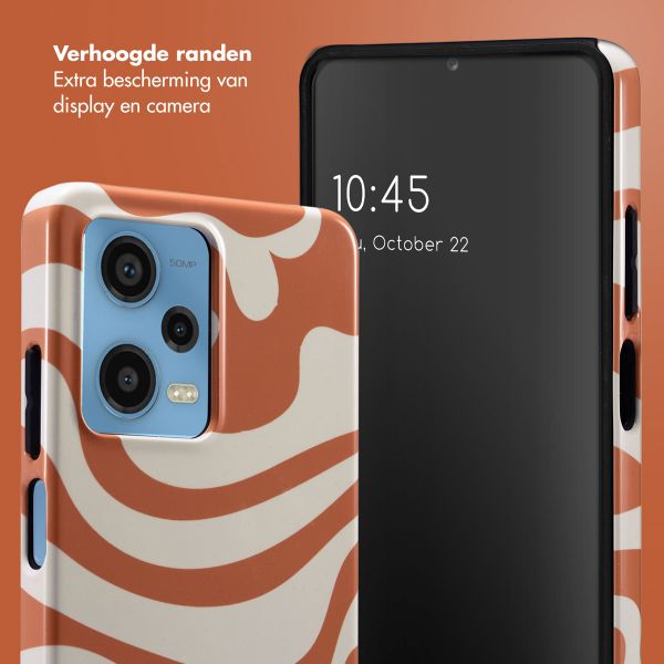 Selencia Vivid Tough Backcover Xiaomi Redmi Note 12 Pro - Dream Swirl Orange