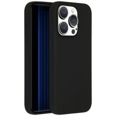 Accezz Liquid Silicone Back Cover Apple iPhone 15 Pro - Black