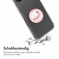 Clear Backcover Apple iPhone 16 - vv Hellevoetsluis