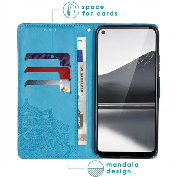 imoshion Mandala Bookcase Nokia 3.4 - Turquoise