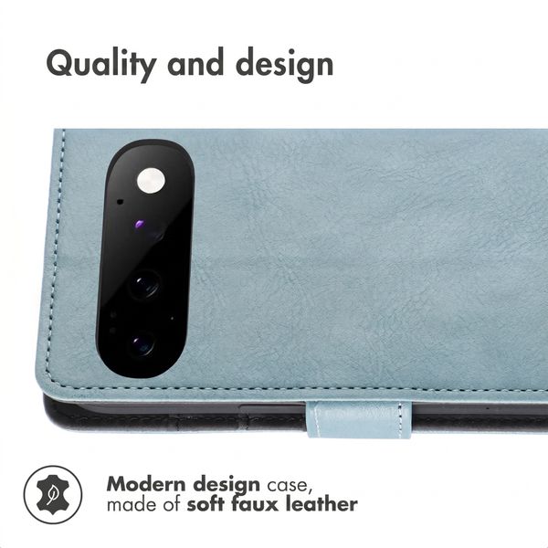imoshion Luxury Bookcase Google Pixel 11 Pro - Light Blue