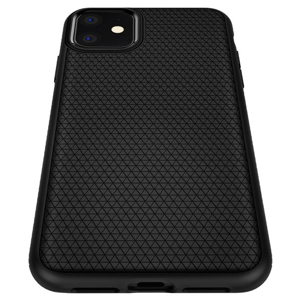 Spigen Liquid Air™ Backcover Apple iPhone 11 - Zwart
