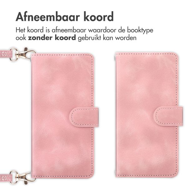 imoshion Bookcase met koord Motorola Edge 70 - Roze