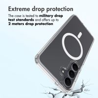 Accezz Xtreme Impact Back Cover with MagSafe Samsung Galaxy S26 FE - Transparent