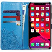 Mandala Bookcase Apple iPhone 11 Pro - Turquoise