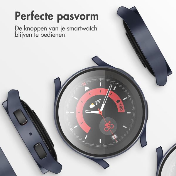 imoshion Full Cover Hardcase Samsung Galaxy Watch 6 40 mm - Donkerblauw