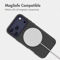 imoshion Colour Back Cover with Thin MagSafe Ring Apple iPhone 17 Pro Max - Black