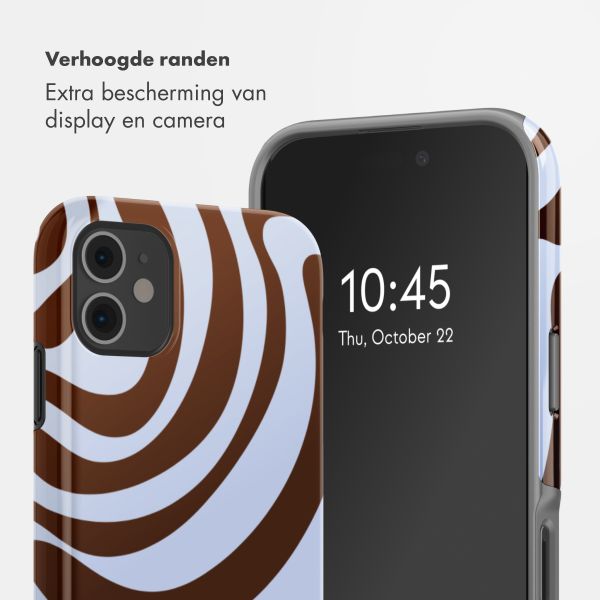 Selencia Vivid Backcover Apple iPhone 11 - Dream Swirl Chocolate