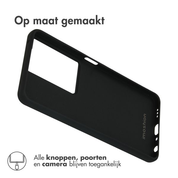 imoshion Color Backcover OnePlus Nord N30 SE - Zwart