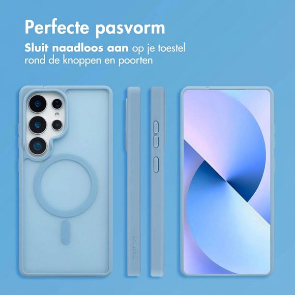 imoshion Color Guard Backcover met MagSafe Samsung Galaxy S25 Ultra - Lichtblauw