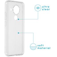 imoshion Softcase Backcover Nokia 5.4 - Transparant