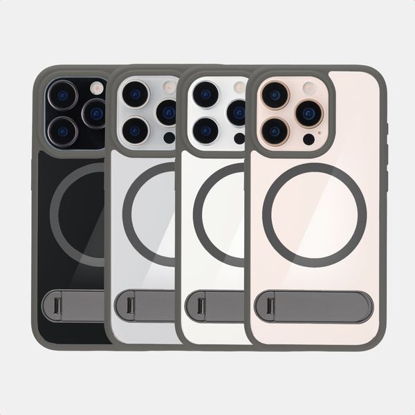 Accezz Hold Case with MagSafe Apple iPhone 16 Pro - Grey