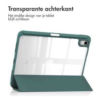 imoshion Trifold Hardcase Bookcase Apple iPad 11 (2025) 11 inch A16 / iPad 10 (2022) 10.9 inch - Groen