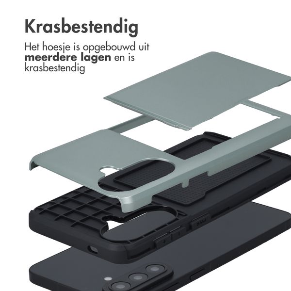 imoshion Backcover met pasjeshouder Samsung Galaxy A57 (5G) - Groen