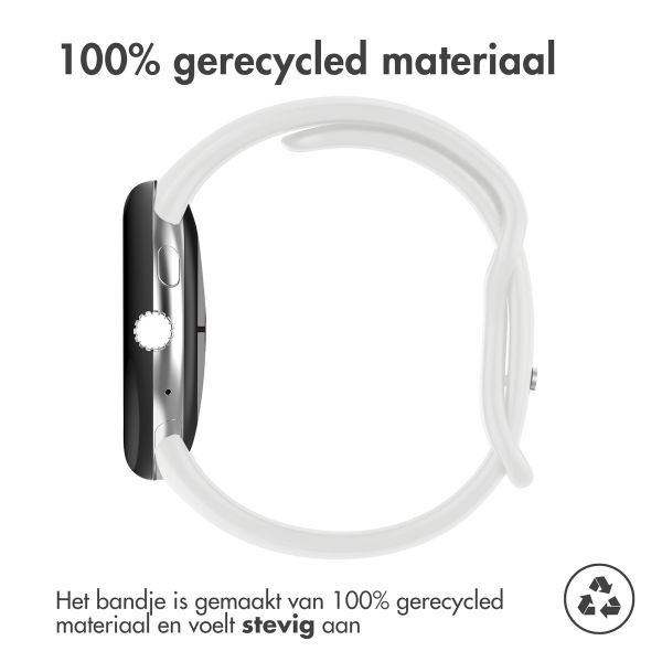 imoshion Siliconen⁺ bandje Google Pixel Watch / Watch 2 / Watch 3 / Watch 4 (41 mm) - Maat L - Wit