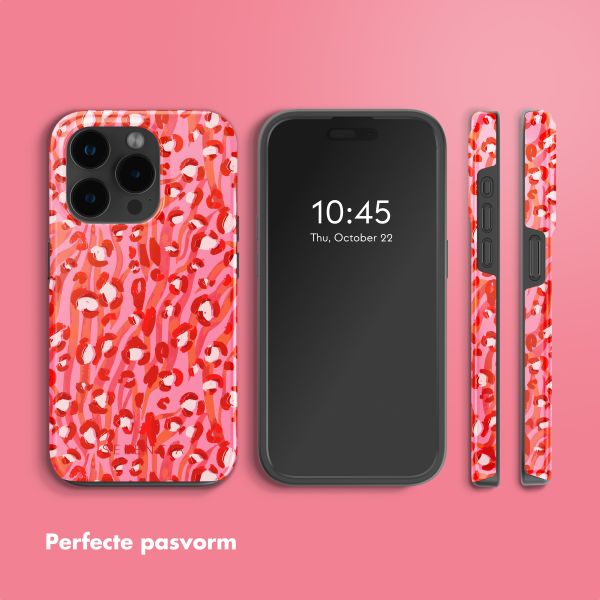 Selencia Vivid Tough Backcover met MagSafe iPhone 15 Pro Max - Wild Spots Lipstick