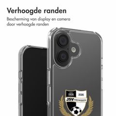 Clear Backcover Apple iPhone 16 - JSV Nieuwegein