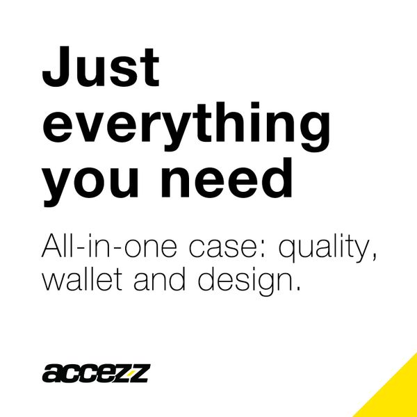 Accezz Wallet Softcase Bookcase iPhone Xr