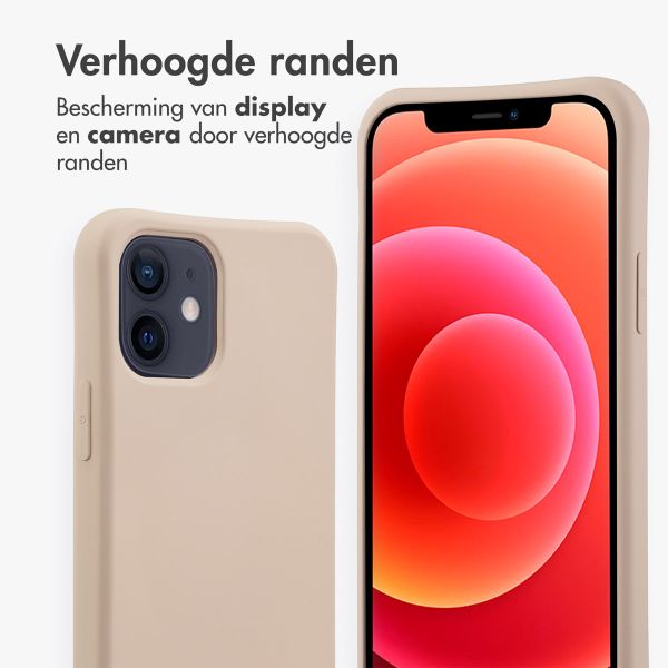 imoshion Color Backcover met afneembaar koord MagSafe Apple iPhone 12 (Pro) - Nude