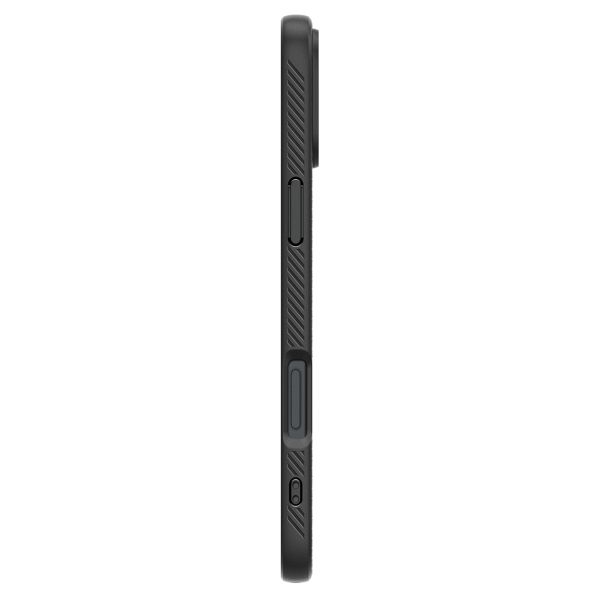 Spigen Liquid Air™ Backcover iPhone 16 - Matte Black