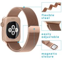 imoshion Milanees bandje Apple Watch Series 1-10 / SE / Ultra (2) - 42/44/45/46/49 mm