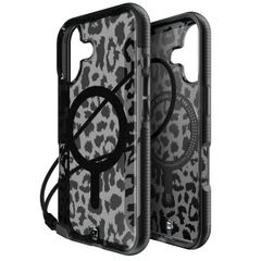 BodyGuardz Ace Pro MagSafe Backcover iPhone 16 - Black Leopard