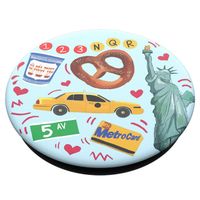 PopSockets PopGrip - Afneembaar - New York