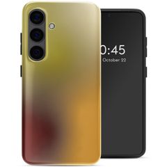Selencia Vivid Backcover Samsung Galaxy S24 - Gradient Olive Dust