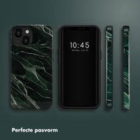 Selencia Vivid Backcover Apple iPhone 13 - Chic Marble Quartz
