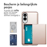 imoshion Backcover met pasjeshouder Samsung Galaxy S25 Edge - Rosé Goud