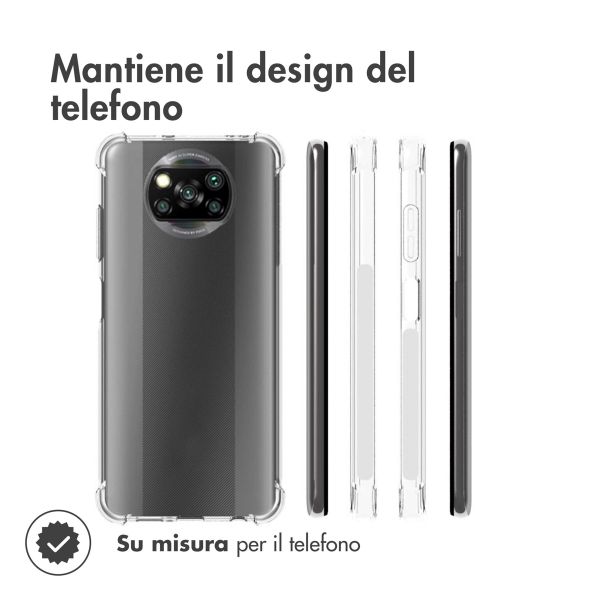 imoshion Shockproof Case Xiaomi Poco X3 (Pro) - Transparant