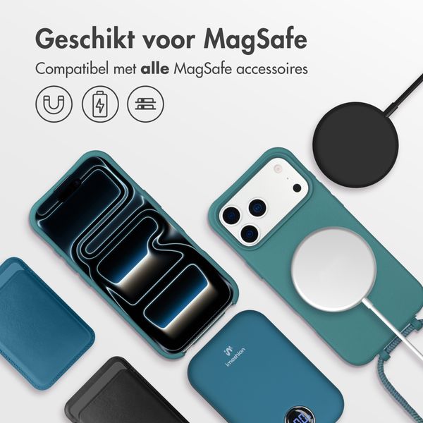 imoshion Color Backcover met afneembaar koord met MagSafe Apple iPhone 17 Pro - Donkergroen