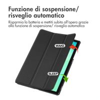 imoshion Trifold Bookcase Samsung Galaxy Tab A11 Plus - Zwart