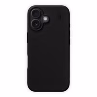 iDeal of Sweden Silicone Case met MagSafe Apple iPhone 16 - Black