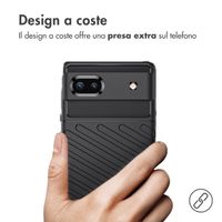 imoshion Thunder Backcover Google Pixel 6a - Zwart