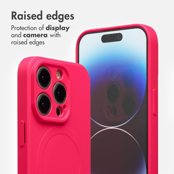 imoshion Colour Back Cover with MagSafe Apple iPhone 14 Pro - Neon Pink