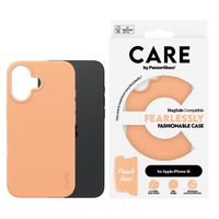 CARE by PanzerGlass Fashion Backcover MagSafe iPhone 16 - Peachy