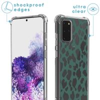 imoshion Design hoesje met koord Samsung Galaxy S20 Plus - Luipaard - Groen