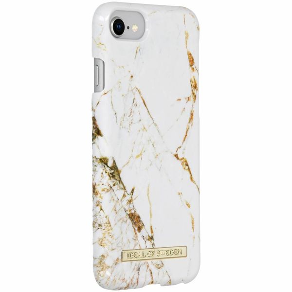 iDeal of Sweden Fashion Backcover iPhone SE (2022 / 2020) / 8 / 7 / 6(s) - Carrara Gold