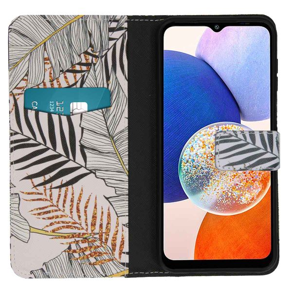 imoshion Design Softcase Bookcase Samsung Galaxy A14 (5G) - Glamour Botanic