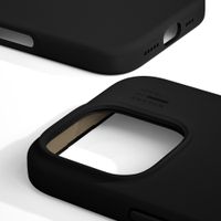iDeal of Sweden Silicone Case met MagSafe Apple iPhone 16 Pro Max - Black